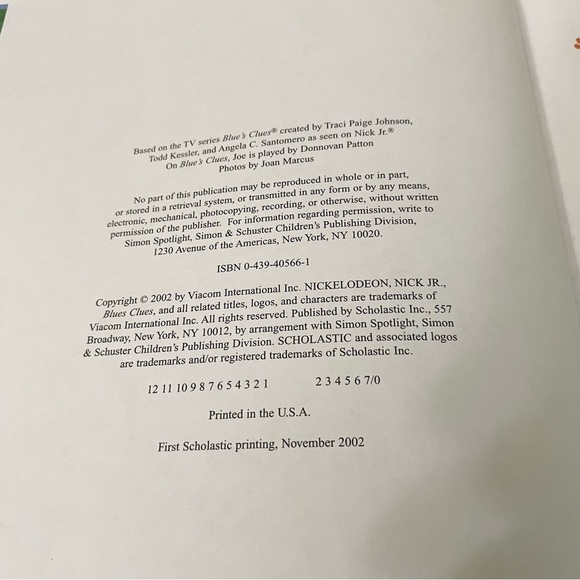 2002 Blues Clues 12 Days of Christmas Book - Picture 11 of 16